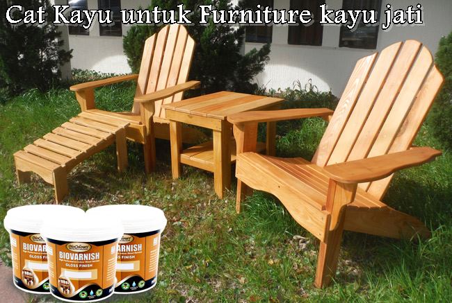 Supplier Cat Kayu Jati Biovarnish Untuk Furniture Kayu Ekspor