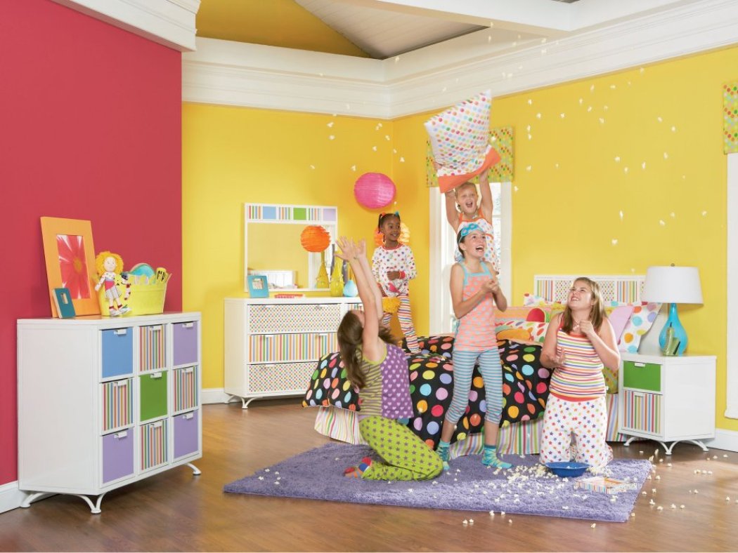 Inspirasi Warna-warna Yang Cocok Untuk Furniture Anak Agar Bahagia