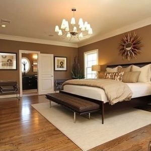 Memadupadankan Furnitur Warna Coklat di Kamar Tidur dan Ruang Tamu