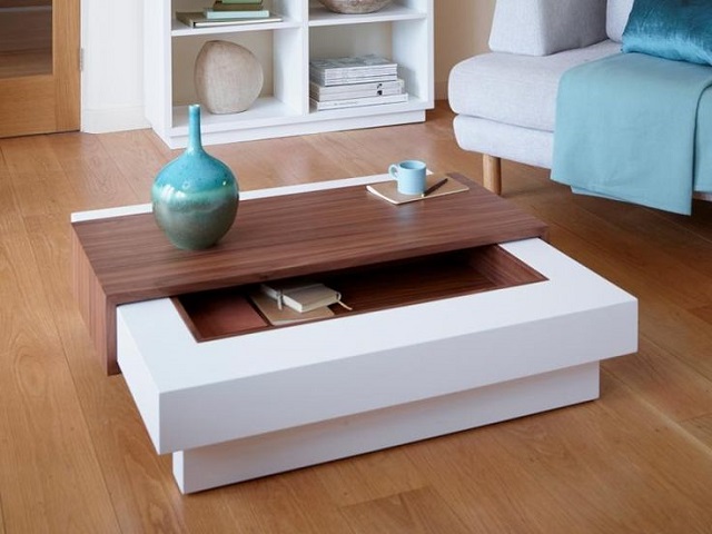 Inspirasi Meja Unik dari Kayu untuk Ruang Tamu Hunian Rumah Anda